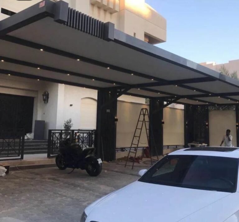 مظلات حدائق خارجية عصرية تحمي من الشمس في الكويت