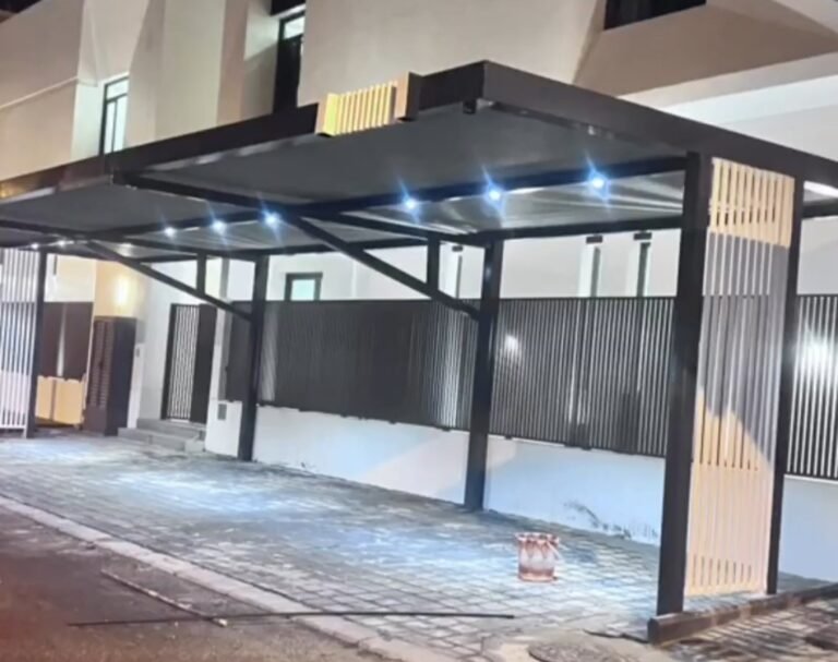 مظلات حدائق خارجية عصرية تحمي من الشمس في الكويت